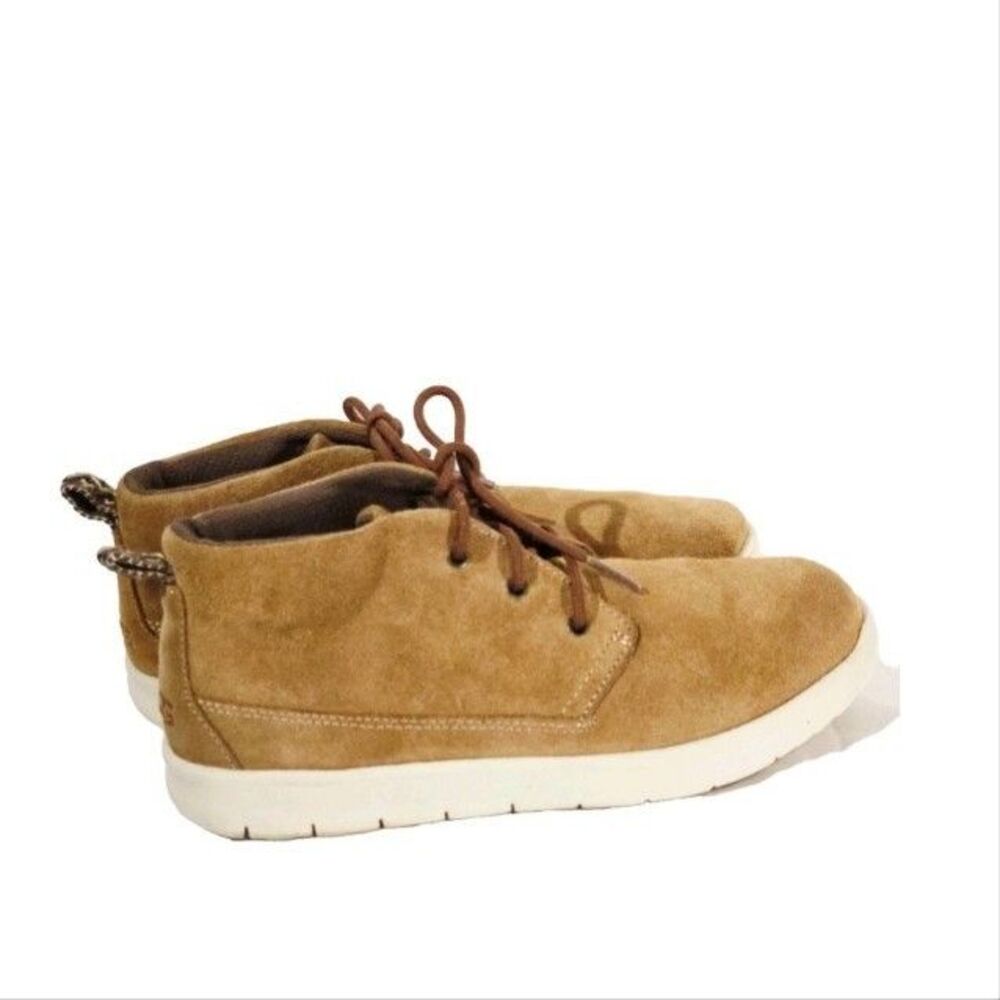 Childs UGG Brown Suede Chukka Boots -Youths 3